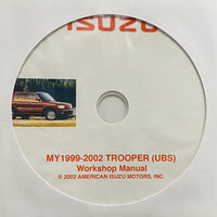 1999-2002 Isuzu Trooper US models Workshop Manual