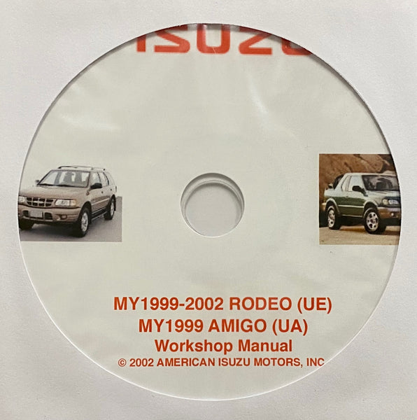 1999-2002 Isuzu Rodeo US/1999 Isuzu Amigo US Workshop Manual