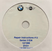 1992-2000 BMW 3 Series E36 models Workshop Manual