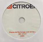 1980-1990 Citroen 2CV Parts Catalog