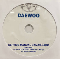 1991-2000 Daewoo Damas-Labo Workshop Manual