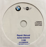 1982-1988 BMW 524td-535i/US E28 Workshop Manual