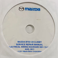 2012-2020 Mazda BT-50 Workshop Manual