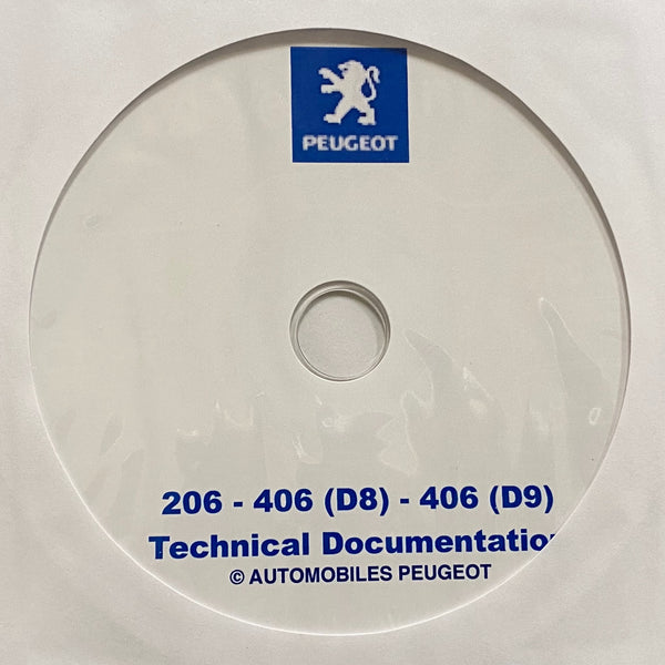 1999-2004 Peugeot 206-406 (D8)-406 (D9) Workshop Manual