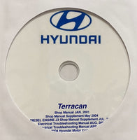 2001-2007 Hyundai Terracan Workshop Manual