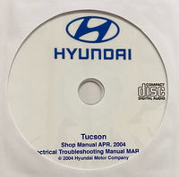 2004-2009 Hyundai Tucson Workshop Manual