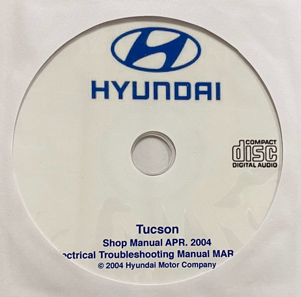 2004-2009 Hyundai Tucson Workshop Manual