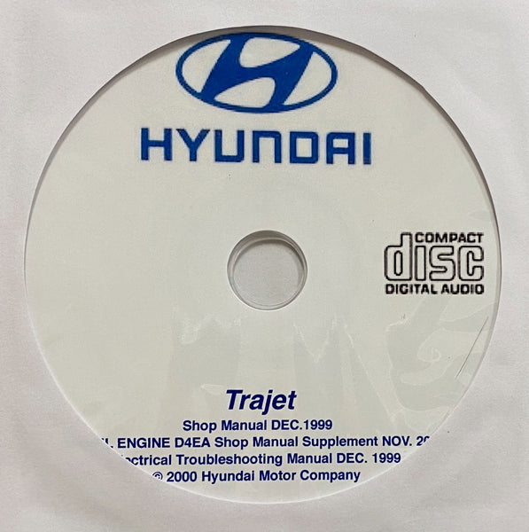 1999-2008 Hyundai Trajet Workshop Manual