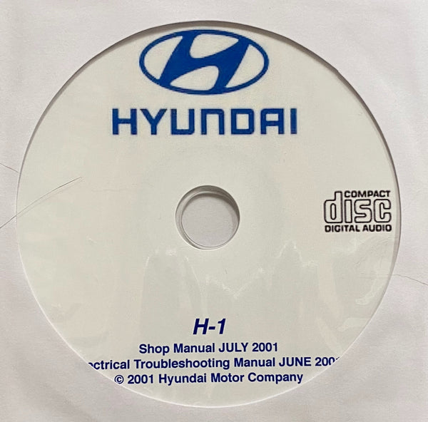 1997-2007 Hyundai H-1 and Starex Workshop Manual