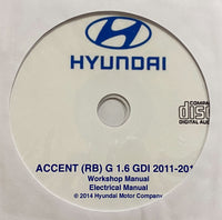 2011-2014 Hyundai Accent (RB) Workshop Manual