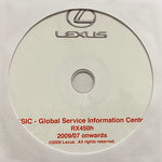 2010-2012 Lexus RX450h Workshop Manual