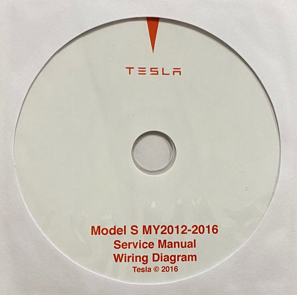 2012-2016 Tesla Model S Workshop Manual