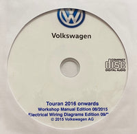 2016 onwards Volkswagen Touran Workshop Manual