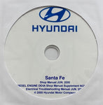2000-2004 Hyundai Santa Fe Workshop Manual