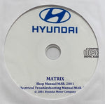 2001-2004 Hyundai Matrix Workshop Manual
