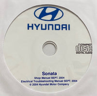 2001-2004 Hyundai Sonata Workshop Manual