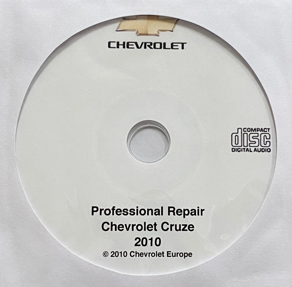 2010 Chevrolet Europe Cruze Workshop Manual