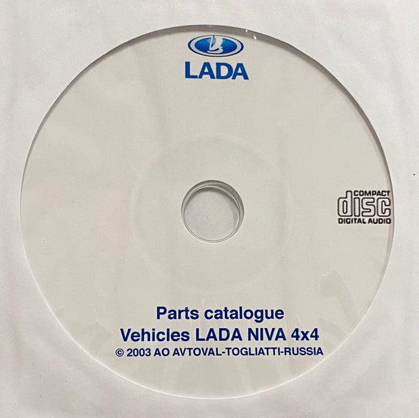 1977-2003 LADA NIVA 4x4 Parts catalogue