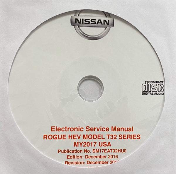 2017 Nissan Rogue Hybrid Model T32 series US Workshop Manual