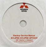 1997 Mitsubishi Eclipse-Eclipse Spyder Workshop Manual