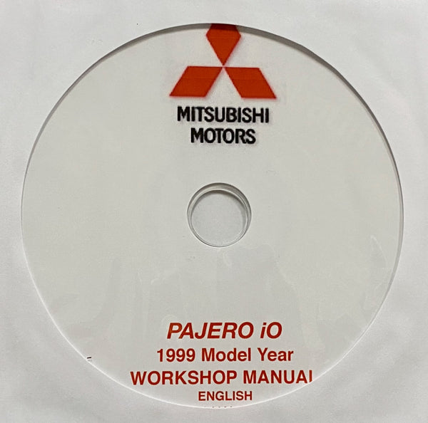 1999 Mitsubishi Pajero iO Workshop Manual