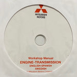 1997-2003 Mitsubishi Engines-Transmissions Workshop Manual