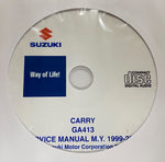 1999-2004 Suzuki Carry GA413 Workshop Manual
