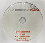 2005-2014 Toyota Aygo KGB10, WNB10 series Workshop Manual