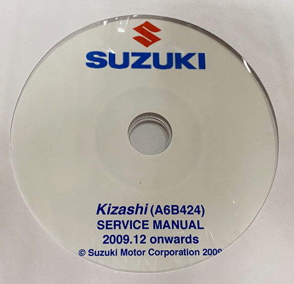 2010-2014 Suzuki Kizashi (A6B424) Workshop Manual
