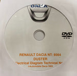 2009-2017 Renault Dacia Duster Electrical Wiring Diagrams