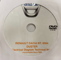 2009-2017 Renault Dacia Duster Electrical Wiring Diagrams