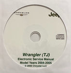 2004-2005 Jeep Wrangler (TJ) Workshop Manual