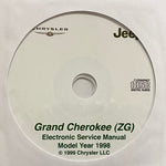 1998 Jeep Grand Cherokee (ZG) Workshop Manual