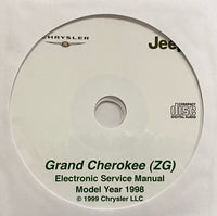 1998 Jeep Grand Cherokee (ZG) Workshop Manual