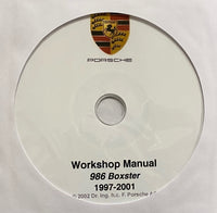 1997-2001 Porsche 986 Boxster Workshop Manual