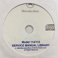 1968-1976 Mercedes-Benz Model 114/115 US Workshop Manual