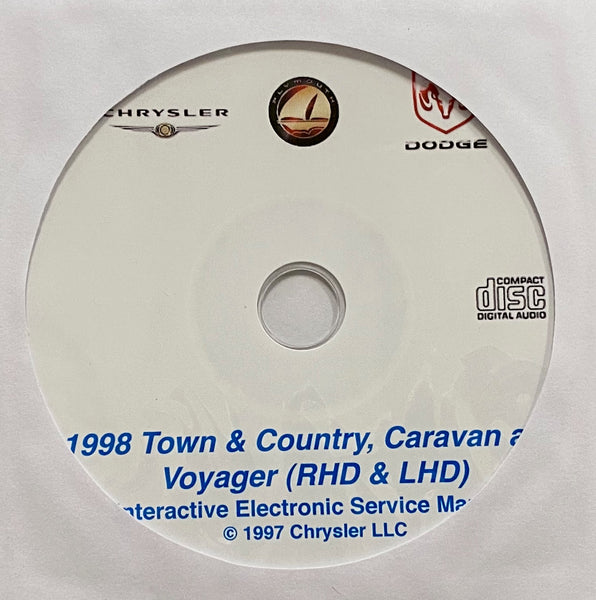 1998 Chrysler Town & Country-Dodge Caravan-Plymouth Voyager Workshop Manual