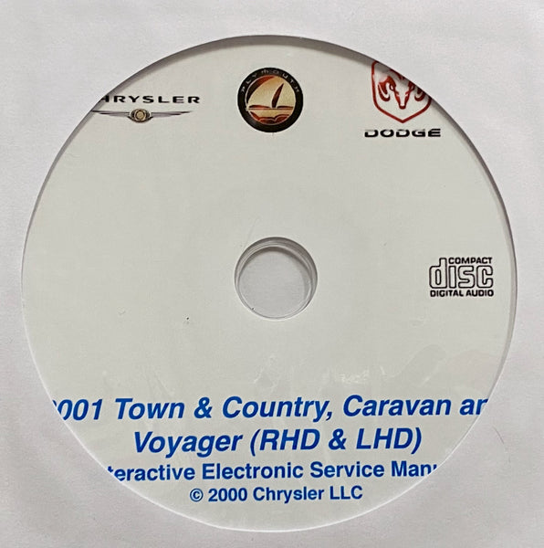 2001 Chrysler Town & Country-Dodge Caravan-Plymouth Voyager Workshop Manual