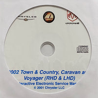 2002 Chrysler Town & Country-Dodge Caravan-Plymouth Voyager Workshop Manual