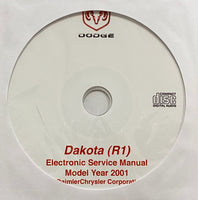 2001 Dodge Dakota (R1) Workshop Manual