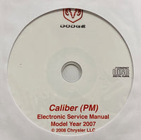 2007 Dodge Caliber (PM) Workshop Manual
