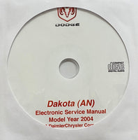 2004 Dodge Dakota (AN) Workshop Manual