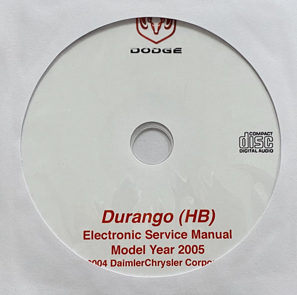 2005 Dodge Durango (HB) Workshop Manual
