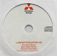 2003-2005 Mitsubishi Lancer Evolution VIII Workshop Manual