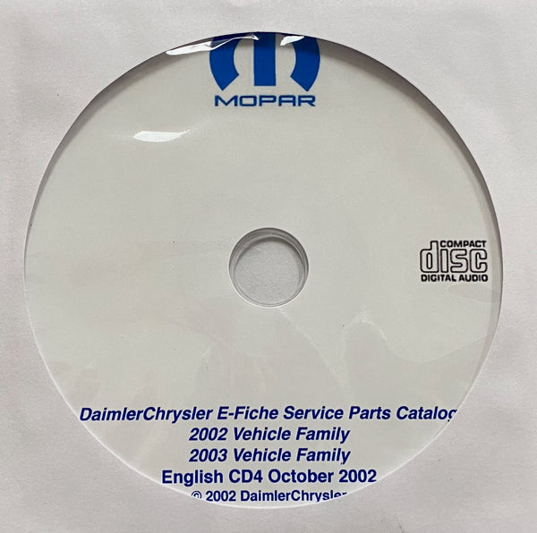 2002-2003 Chrysler-Plymouth-Dodge-RAM All Models Parts Catalog