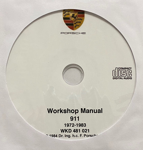 1972-1983 Porsche 911 models Workshop Manual