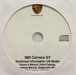 Porsche 980 Carrera GT Technical Information US Models