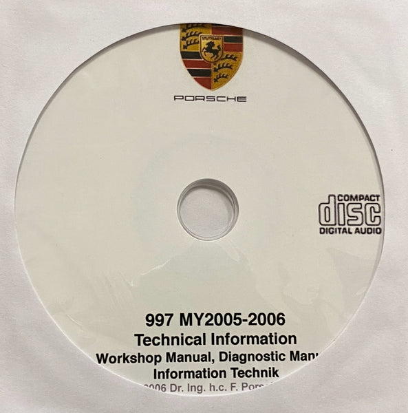 2005-2006 Porsche 997 Workshop and Diagnostic Manuals