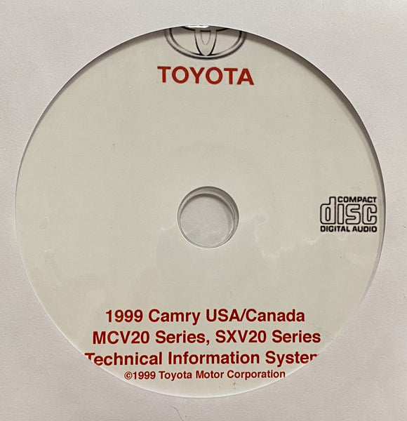 1999 Toyota Camry USA and Canada Workshop Manual