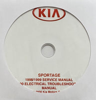 1998-1999 Kia Sportage USA Workshop Manual and Electrical Troubleshooting Manual